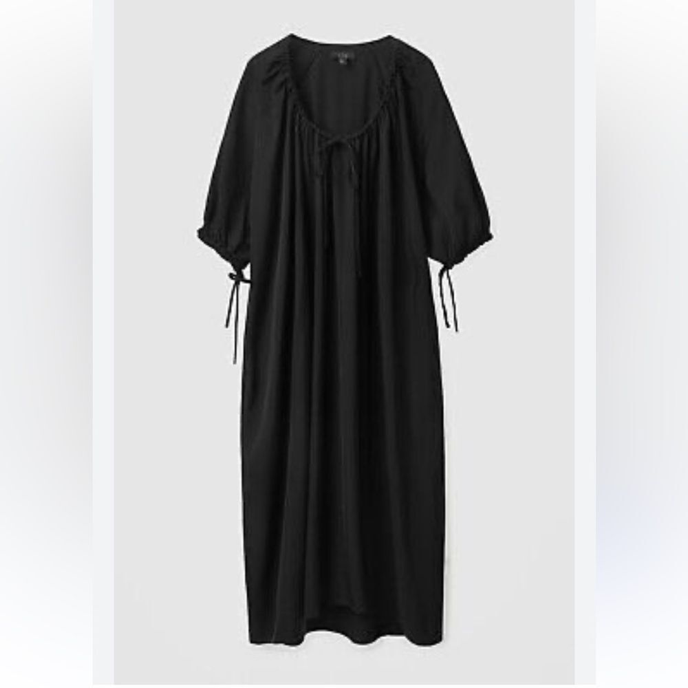 COS Drawstring Maxi Dress - Picture 3 of 6